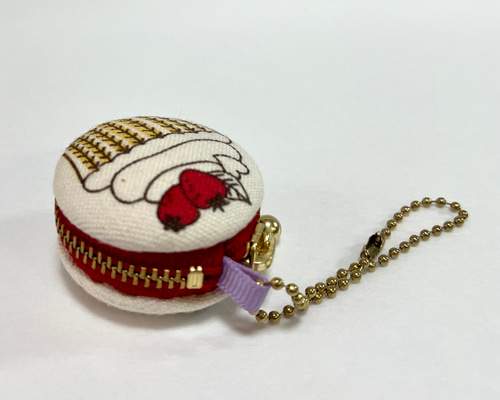 4cmマカロン□カップケーキ マカロンケース マカロンポーチ 小銭入れ