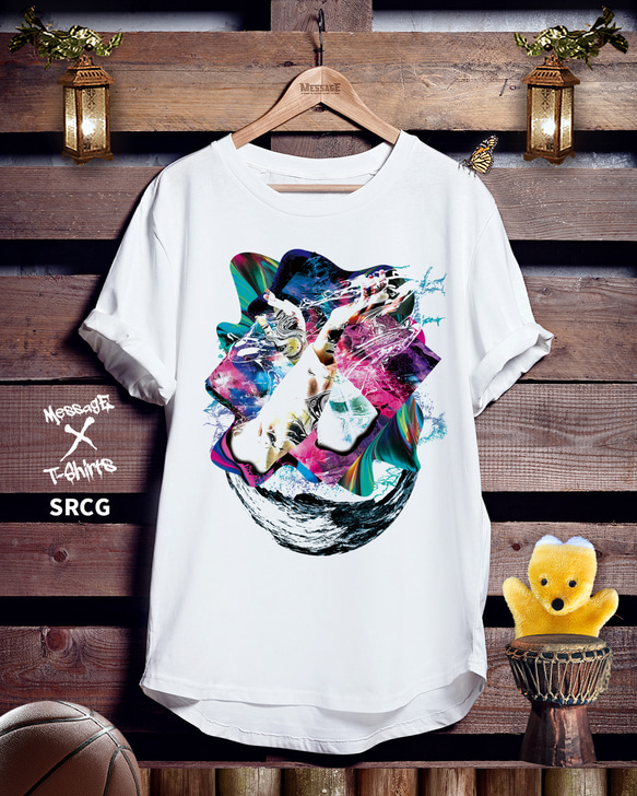 グラフィックアートTシャツ「SRCG」 1枚目の画像