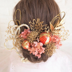 【全国送料無料】♡ゴールドヘッドドレス＊ウエディング＊前撮り＊和婚＊ヘアアクセサリー＊ 6枚目の画像