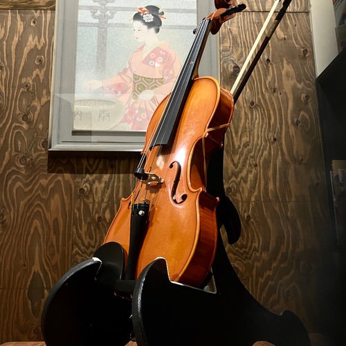 バイオリンスタンド 中古】バイオリンスタンドレギュラー伸縮性4.2～18cm×13.5cm