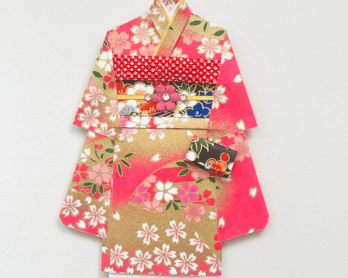 着物のポチ袋493 ぽち袋・お年玉袋 着物のポチ袋屋 キャンドル 通販