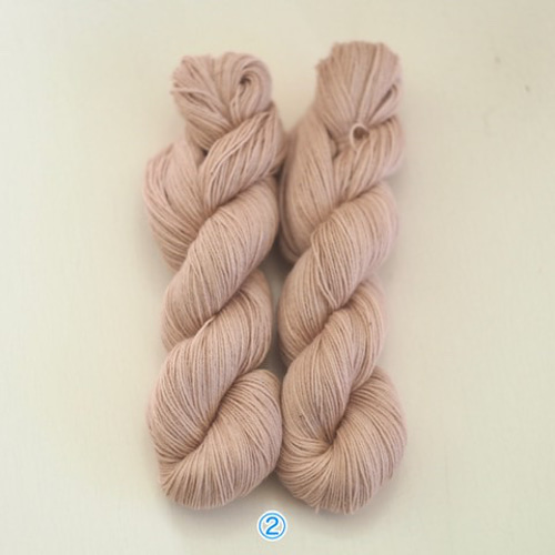 草木染め糸 手まり 刺し子 刺繍 桜の落ち葉 綿 コットン 20/3 糸