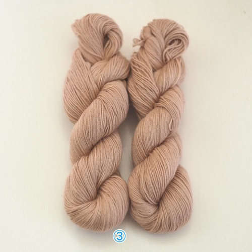 草木染め糸 手まり 刺し子 刺繍 桜の落ち葉 綿 コットン 20/3 糸