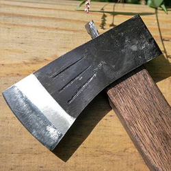 Akinosaku Tosa Forged Wood Splitting Axe 小斧頭 300g (sorok-005) 第3張的照片