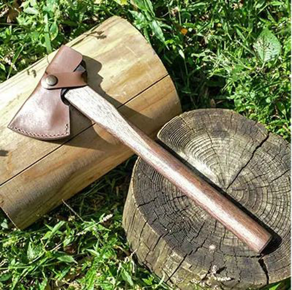 Akinosaku Tosa Forged Wood Splitting Axe 小斧頭 300g (sorok-005) 第5張的照片