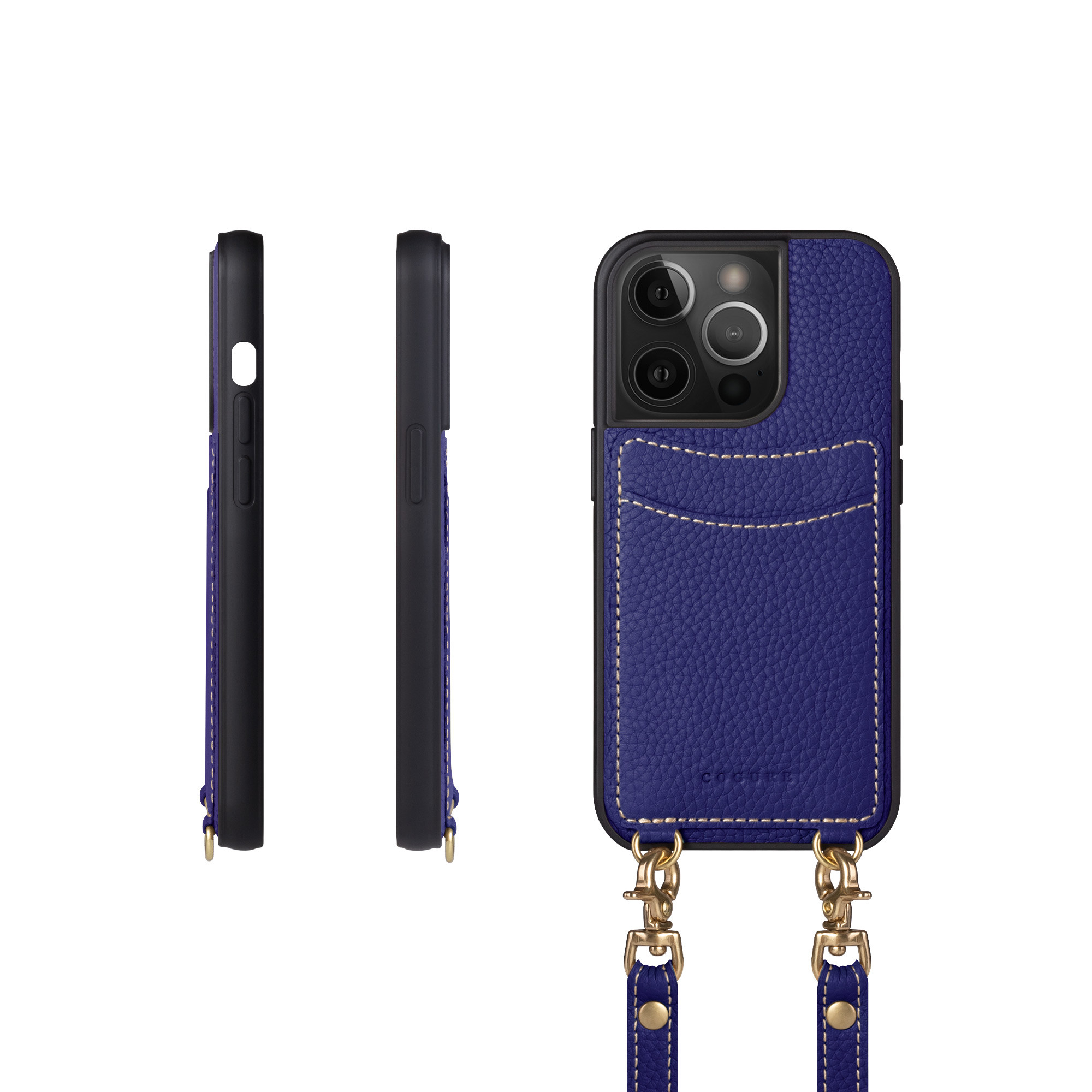 iPhone13Pro ショルダータイプ本革ケース カード収納ポケット付き＜COPGCS＞ 6,384円