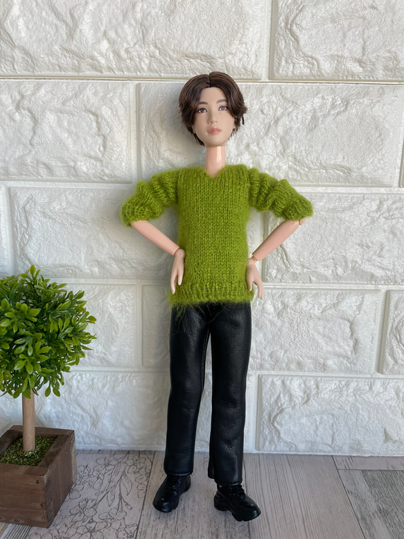 6/1ドール用 グリーンモヘアニット その他人形 my precious 通販  