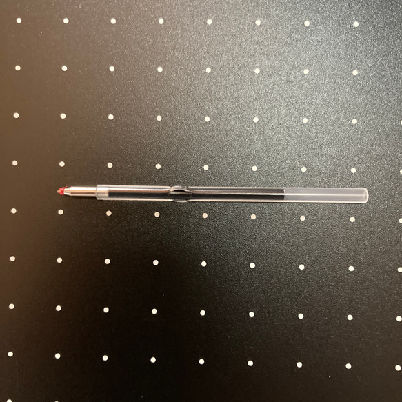 ハート　ビーズボールペン　専用替え芯付き 5枚目の画像