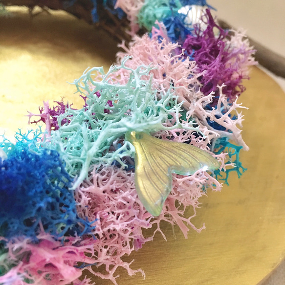 我們的藍調時光우리들의블루스 海女珍珠羽毛手作花環 OceanWreat 第7張的照片