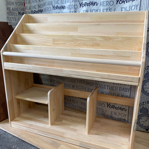 ハンドメイド　本棚・おもちゃ棚　オーダー受け付けます。 ハンドメイド 本棚・おもちゃ棚 オーダー受け付けます。 オーダー