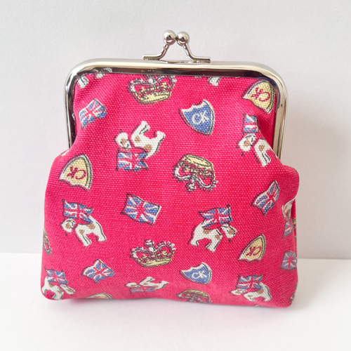 キャスキッドソン がま口財布 Queen60周年記念の特別デザイン 小銭入れ