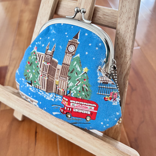 キャスキッドソン ロンドンシーン がま口財布 クリスマス がま口 手芸