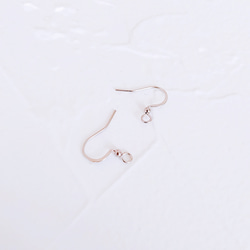 【蟻塚と蜘蛛の巣 / フリンジフープ】earring ☽ 5枚目の画像