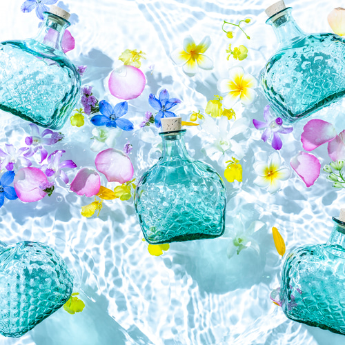 琉球ガラスのフレグランスボトル【花瓶としても利用可