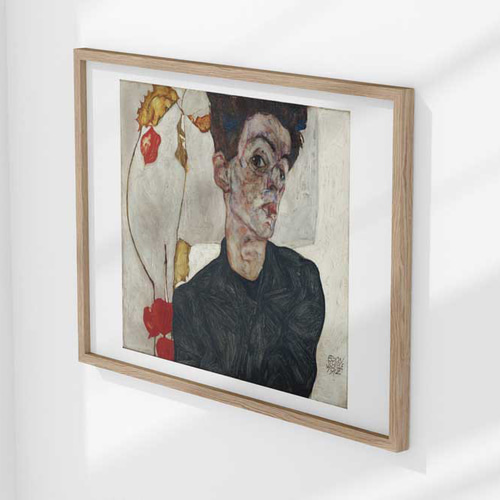 Egon Schiele アートポスター フレーム付き（Egon Schiele