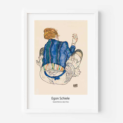 エゴン・シーレ、おしゃれなポスター、インテリアアート、モダンスタイルや北欧スタイルに。リビング、玄関。【E-0355】 4枚目の画像