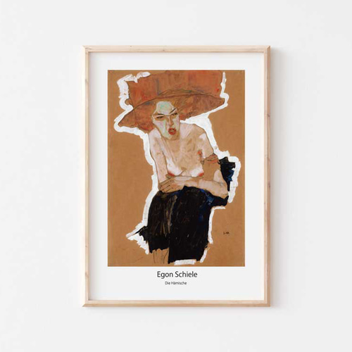 額装品/Two Girls/エゴン シーレ/アート/ポスター/インテリア 14467