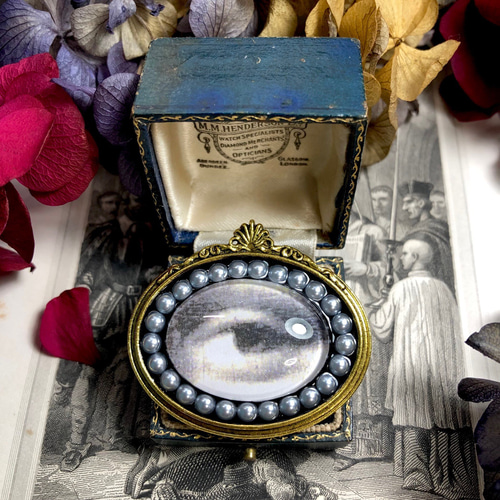 モナ・リザのラバーズ・アイ ブローチB ブローチ Anima Adamas⁂アニマ