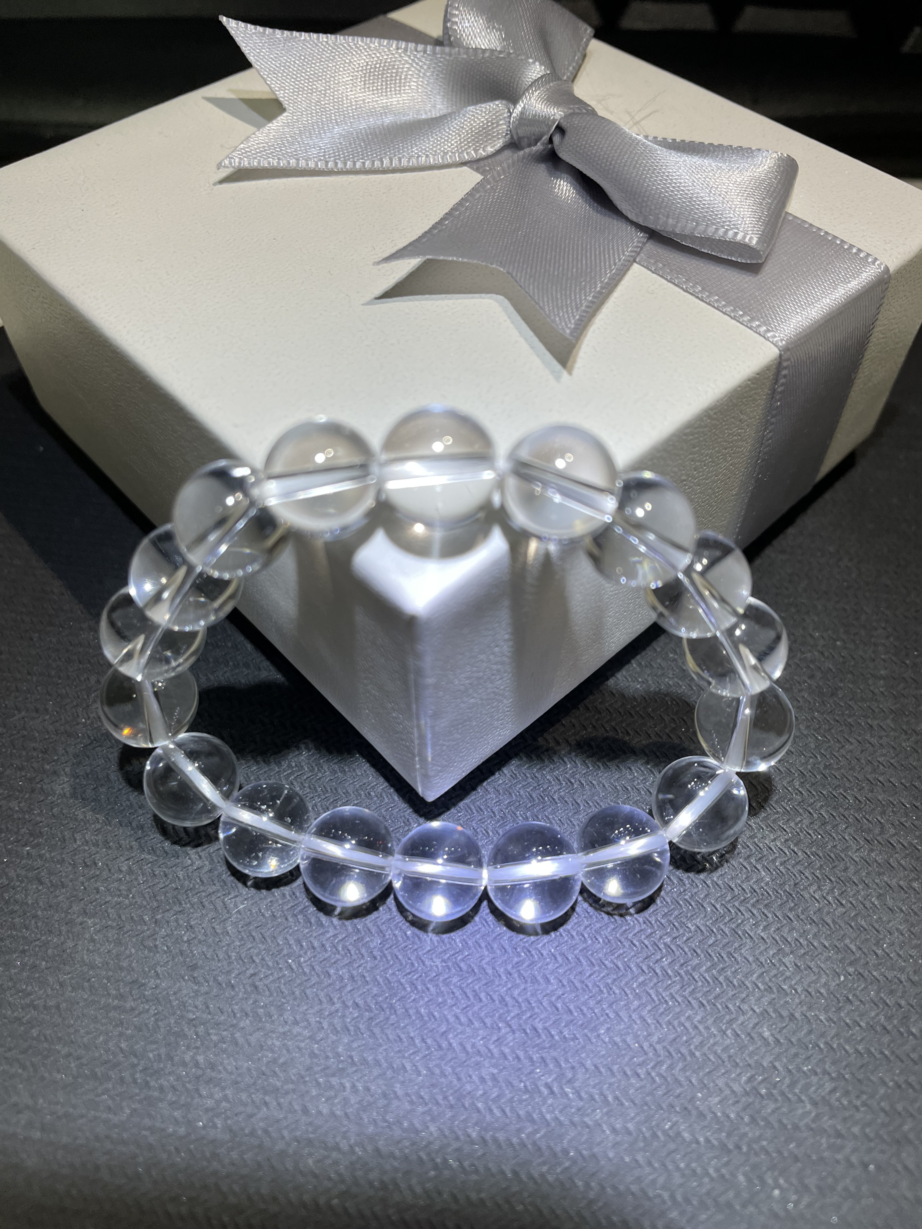 天然石ブレスレット　水晶　浄化　レディースアクセサリー　手作り品 4,250円