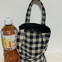 大きめサイズ500ml❤️オシャレなドリンクホルダー❤️ボトルカバーバッグ❤︎タンブラーホルダー 4枚目の画像