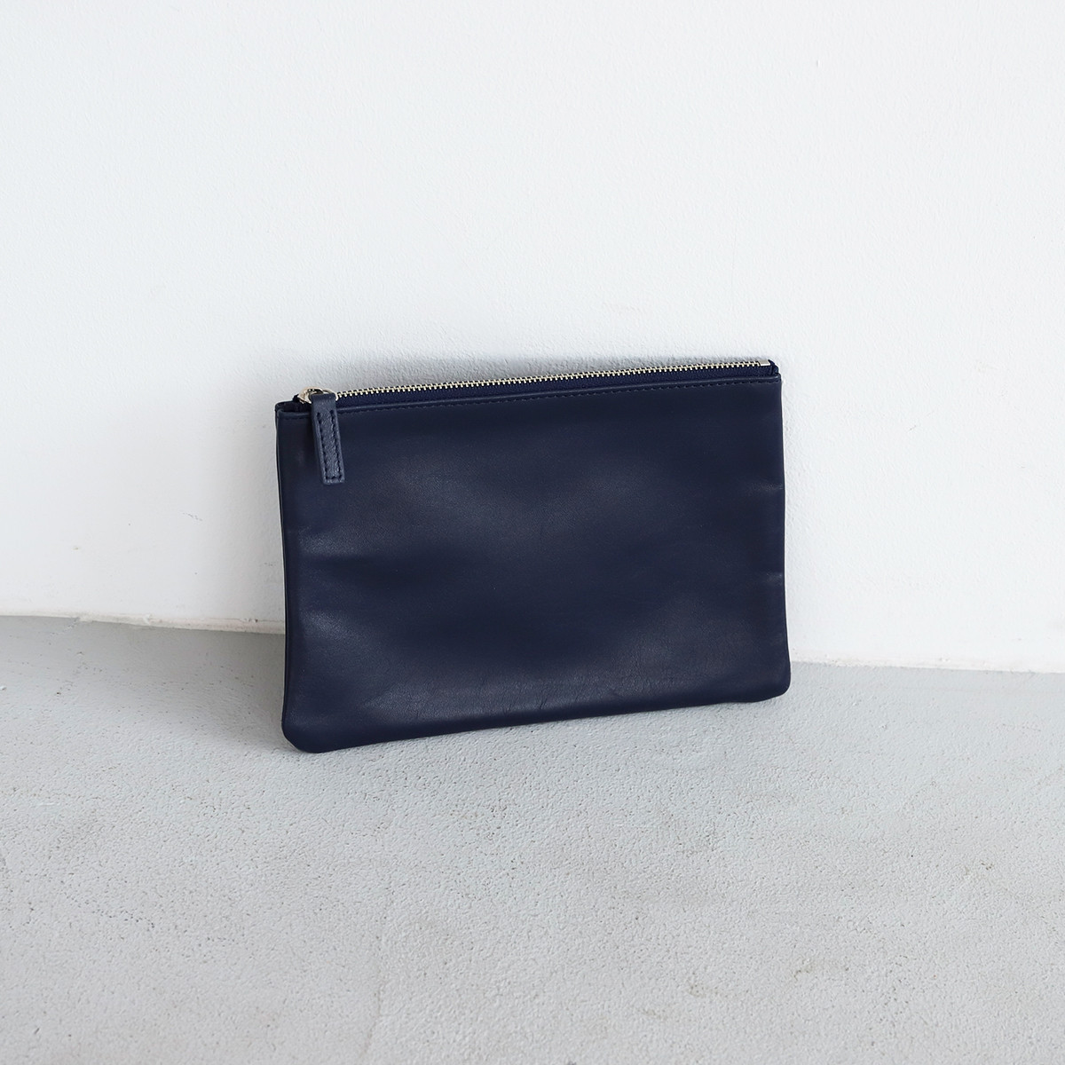 フルオーダー手彫りレザーポーチ