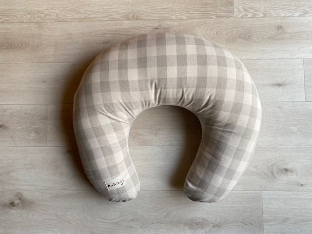 授乳クッション　ナチュラル（内側・防水タイプ）フリーサイズ　メモリアルBOX付