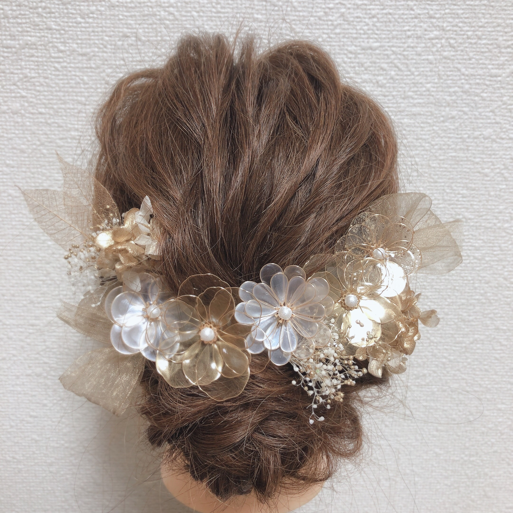 [gold]✳︎ゴールドふわふわヘアアクセサリーmix✳︎