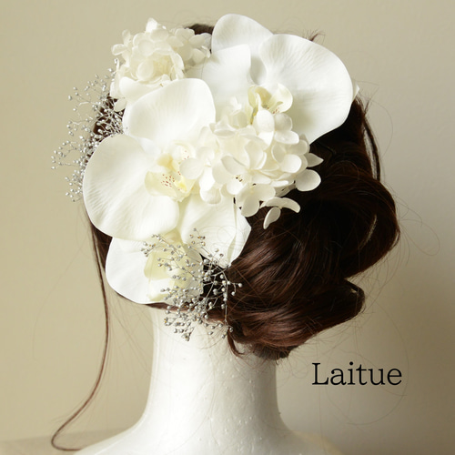 1450円 本物花 シック あじさい 髪飾り 卒業 入学 ブライダル 1450円 本物花 シック あじさい 髪飾り 卒業 入学 ブライダル