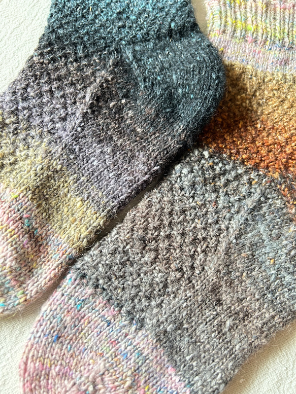 手編みの靴下　- noroyarn - 5枚目の画像