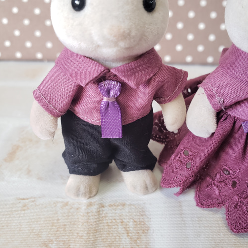 シルバニア　ハンドメイド　服　おにおん b97a5ff073a9c8b78cc8c06a653812