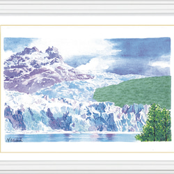 水彩で描く風景画『沖縄・首里城 守礼門』のジグレ版画です （額