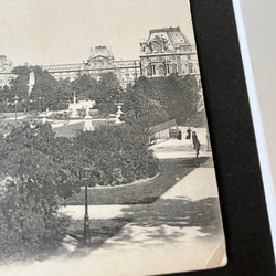 英国で出会った♪仏 アンティーク パリ・チュイルリー宮殿と庭園のポストカード/建築物/庭園 3枚目の画像