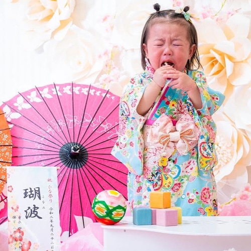 令和6年ひな祭り❀名前旗風タペストリー（紙製名前旗）出産祝いや100日