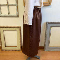促銷價★成人緊身裙❤️緞面布料緊身裙棕色（尺寸不限M） 第10張的照片