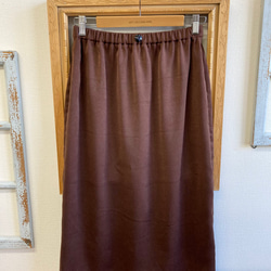 促銷價★成人緊身裙❤️緞面布料緊身裙棕色（尺寸不限M） 第3張的照片