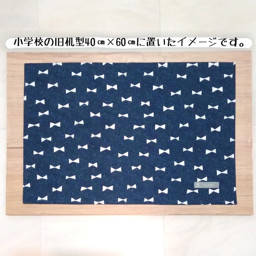青い鳥オーダーページ★　デニム調　タグ無料　給食セット　ランチョンマット　巾着 青い鳥オーダーページ☆デニム調タグ無料給食セットランチョン