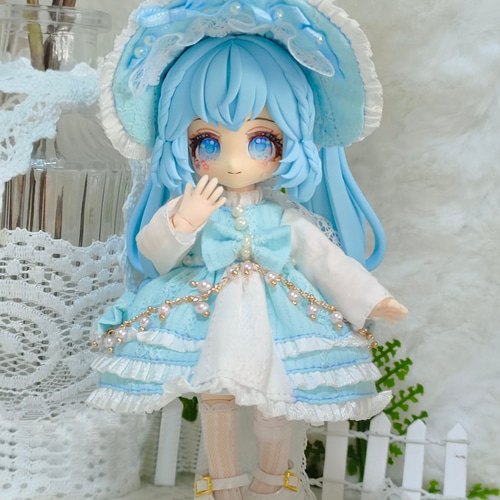 オビツ11 甘いケーキセット 1/12ドール服 ドールウェア 6色 gsc OB11