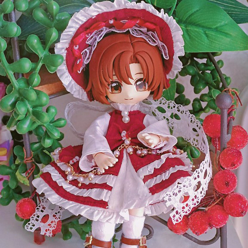 オビツ11 甘いケーキセット 1/12ドール服 ドールウェア 6色 gsc