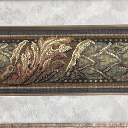 ドイツアンティークゴブラン織り額装Wing 3枚目の画像
