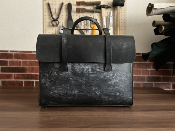 オーダー】ミュージックケース フルグレインブライドルレザー その他