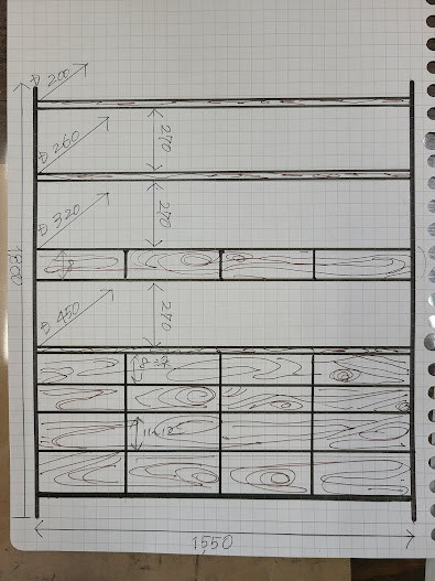 DRAWER SHELF PLUS 155 HI /ドロワーシェルフ プラス155幅HI