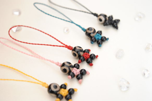 三眼天珠・めだまちゃんお守り その他アクセサリー うさぎ 通販