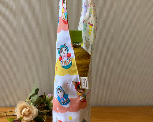 フ*ー様 コヤンイサムチョン♡ハンドメイド☆バック☆ポーチ コヤンイサムチョンのボトルカバー ベビー 吾妻作り 巾着 ポーチ