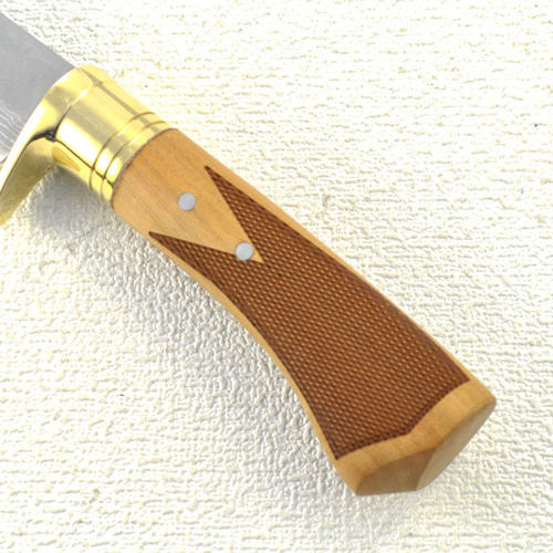 土佐鍛山桜剣鉈「桜吹雪」6寸【晶之作】 (sfubuki-001) 包丁・ナイフ