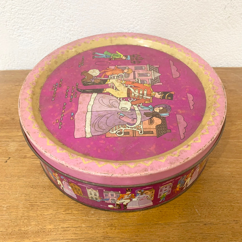 Worcester キャニスター缶　イギリス　ティン缶 50's 60's Worcester キャニスター缶 イギリス ティン缶 50's 60's - メルカリ