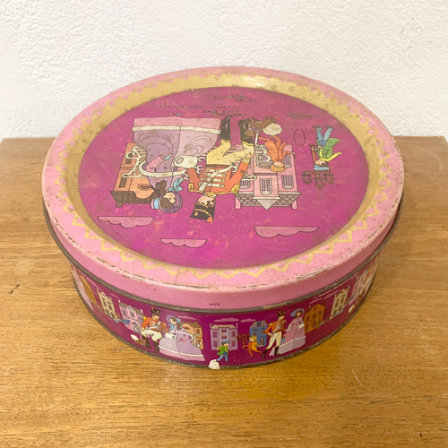 アンティークtin缶 wa-can-748-16 ティン缶 缶 小物入れ イギリス 英国