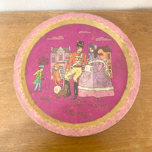 アンティークtin缶 wa-can-748-16 ティン缶 缶 小物入れ イギリス 英国