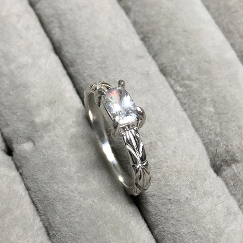 希少 アンデシンラブラドライト × グレートブリテンリング 指輪