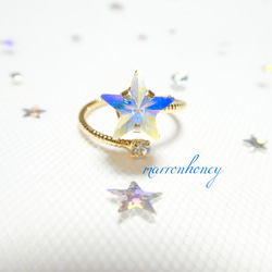 Swarovski starネックレス☆co 4枚目の画像