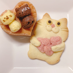 にゃんともハッピーな焼き菓子セット　バレンタイン、日ごろの感謝のギフトで♪ 3枚目の画像